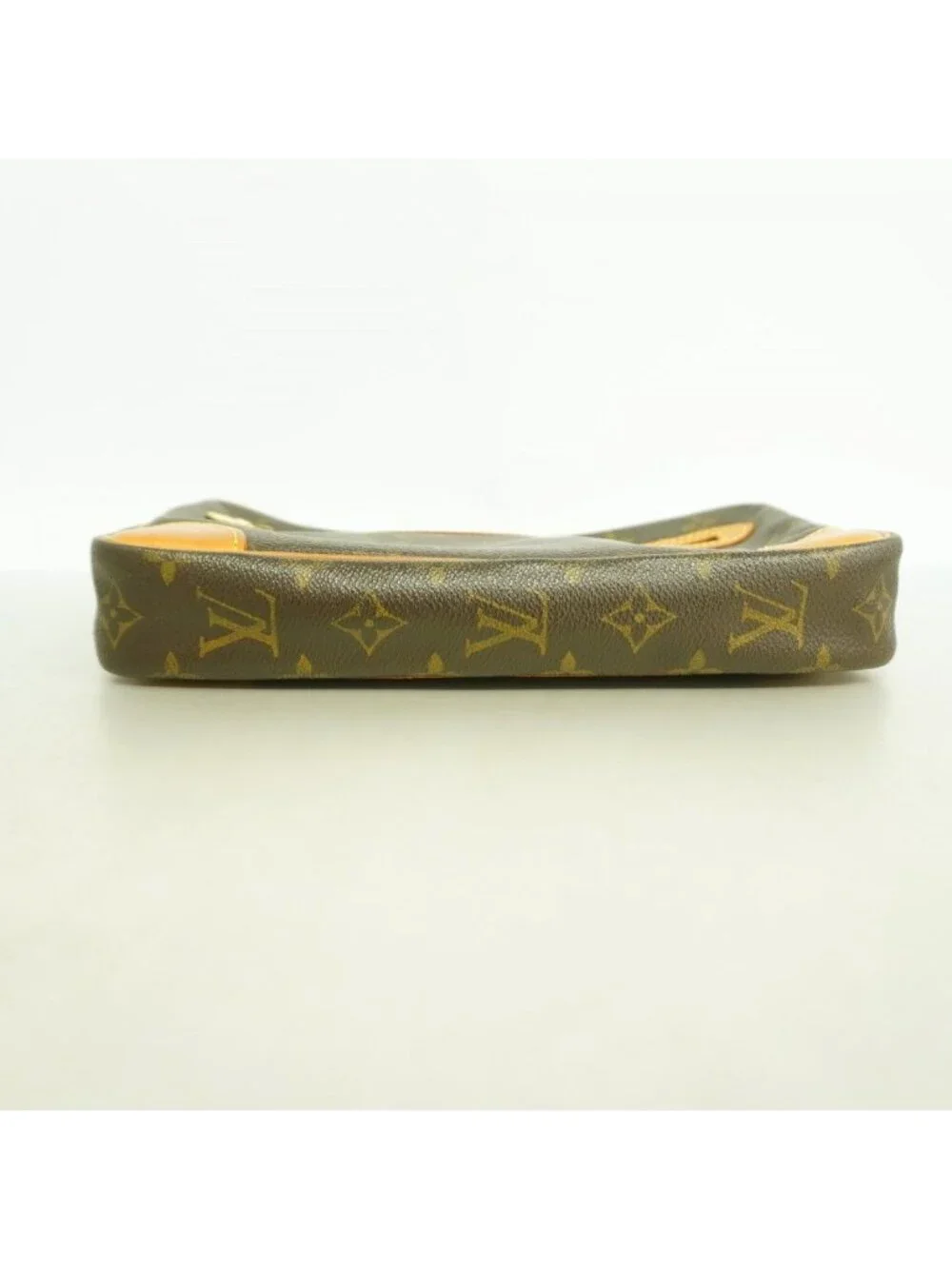 Louis Vuitton Clutch Monogram Marly Dragonne GM Brown